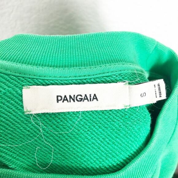 Pangaia x Future Nostalgia Dua Lipa 2022 Tour Sweatshirt Green Small - Picture 5 of 11